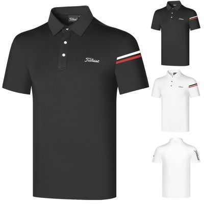 Amazingcre TaylorMade1 Castelbajac PING1 Malbon DESCENNTE ANEW▦  Summer golf clothing mens casual short-sleeved T-shirt sports POLO shirt quick-drying breathable sweat-wicking outdoor top