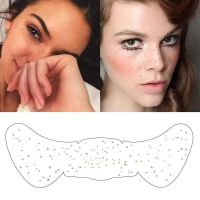 CW 6pcsFake FrecklesStickers Freckles Makeup StickersMake Up Accessories Fashion Makeup Removable