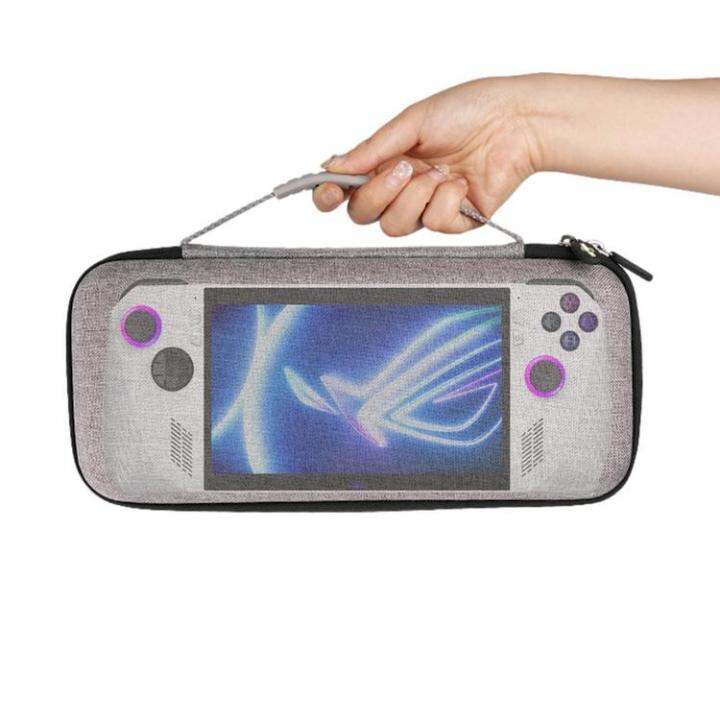 handheld-case-for-ally-game-console-box-hard-case-carrying-bag-travel-case-with-stand-protective-waterproof-console-organizer-cosy
