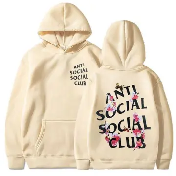 New Fabric Anti Social Popular Club Hoodie Women Men Sweatshirts Unisex Pullover  Sweater Casual Hoodies Top (Color : Black, Size : Small) : :  Clothing, Shoes & Accessories