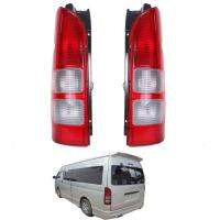 เสื้อไฟท้าย โคมไฟท้าย รุ่น โตโยต้า ไฮเอช คอมมิวเตอร์ TOYOTA HIACE COMMUTER KDH222 ปี 2005 - 2013 สีแดง 1 คู่ ไม่รวมชุดหลอดไฟ และสายไฟ