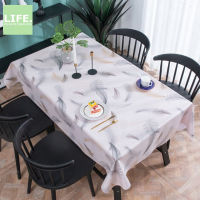 LIFE Waterproof And Scald Resistant Pvc Table Mat 6/8 Seat Oil Proof Cloth Table Cloth Wash Free Tea Table Cloth Desk Cloth