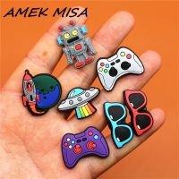 【HOT】✇✔☊ 1pcs Cartoon shoe charms accessories decoration for croc jibz kids kawaii cute X-mas gift U58