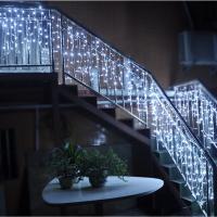 Christmas Lights Waterfall Outdoor Decoration 3M Droop 0.4-0.6m Led Lights Curtain String Lights Party Ggarden Eaves Decoration.