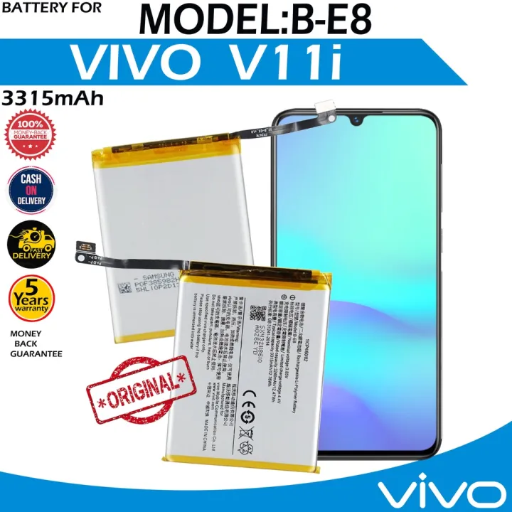 【Hot】 Vivo V11i Battery Model B-E8 High Quality Capacity 3315mAh ...