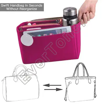 Purse Organizer For LV Speedy Na-no 20 25 30 35 Neverfull Tote Handbag  Portable Shape