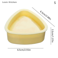 Lexin Kitchen ใหม่แม่พิมพ์ซูชิโอนิกิริแบบกดข้าวปั้นอาหารแม่พิมพ์ทำซูชิทรงสามเหลี่ยมอุปกรณ์เสริมสำหรับเบนโตะในบ้านแบบญี่ปุ่น