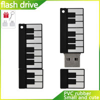 128GB cute PVC piano USB drive 4GB 8GB 16GB 32GB 64GB USB 2.0 USB flash drive 100% real large capacity