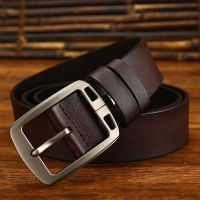 Designer high Quality 100 Upper Genuine Leather Alloy Pin Buckle Belt Business Cowhide nd Waistband Strap Belt For Men