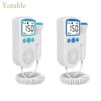 Yotable Baby Heart Rate Monitor LCD Display Pregnant Woman Fetal Heartbeat Detector