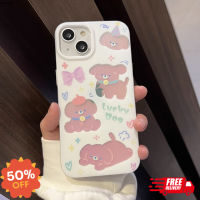 RK Iphone case เคสไอโฟน11/12/13/14 Pro max Cute Lucky Puppy เคสซิลิโคน Laser Case For iPhone 11,12,13,14,12PM,13PM,14PM เคสมือถือไอโฟน ส่งฟรี