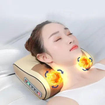 Shiatsu Neck Massager, Heat Deep Tissue Kneading Massage Pillow for Shoulder  Full Body Muscle, 1 - Metro Market