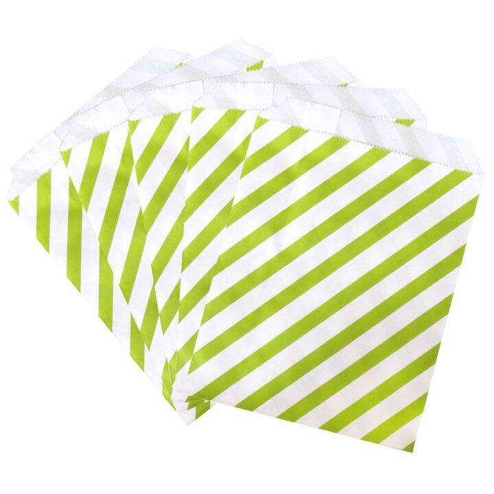 100pcs-13x18cm-color-stripe-paper-bag-diy-christmas-gift-bags-wedding-party-candy-snacks-nut-baked-food-packaging-bag-gift-wrapping-bags