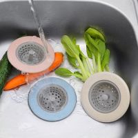 Kitchen Sink Filter Silicone Strainer Shower Floor Drain Sink Cover Sewer Hair Filter Sink Sewer Filter Bathroom Accessories Dishracks Sink accessorie