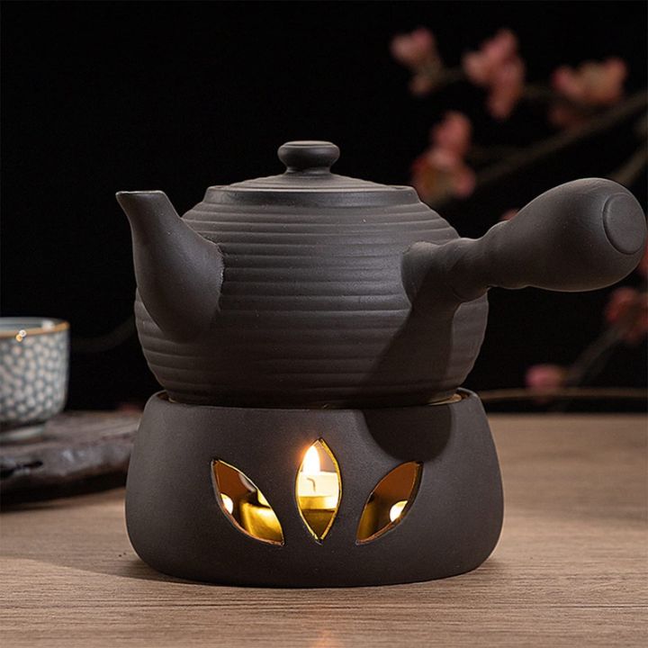 ceramic-teapot-warmer-holder-base-tea-warmer-insulation-base-tea-coffee-water-warmer-hollow-candle-heating-base-holder