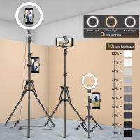 Photography Light Tripod For Phone With Ring Lamp LED Selfie Light Holder Phone Tripod Stand cket For Youtube Photo Studio