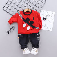 Spring Autumn Baby Boys Clothing Sets 2020 Cartoon Toddler Boys Girls Long Sleeve Shirt+Pants Suit Kids Tracksuit Clothes Set