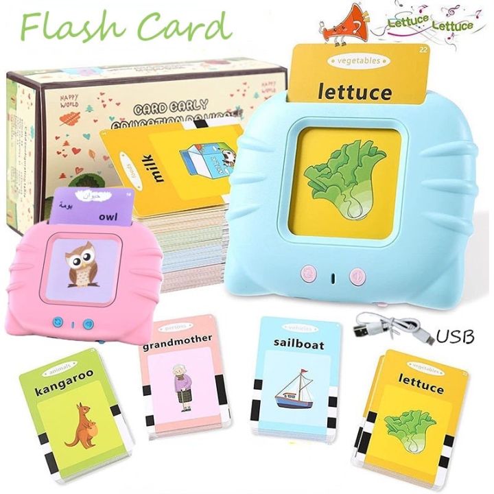 บัตรคำศัพท์-การ์ดคำศัพท์-พูดได้-ภาษาไทยและอังกฤษ-flash-card-ใส่การ์ดแล้วอ่านได้