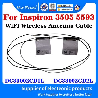 brand new New AAN515 ABN515 DC33002CD1L/DC33002CD2L FDI55 Delly Inspiron 3505 5593 Laptop WiFi Connector Wireless Antenna Cable Line