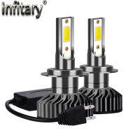 Infitary Canbus Car Headlights Bulb LED H4 H7 H1 H3 H11 H13 H27 880 HB3 HB4 9004 9007 12000LM COB 6500K 4500K on Auto Fog Lights