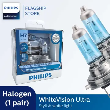 Philips WhiteVision Ultra H7, Twin Headlight Bulbs