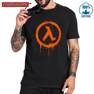 Vintage Splash Design Rise And Shine Tee Shirt Retro Half-Life T-Shirt Gordon Freeman Half Life 2 T Shirt Men Half Life 3 Tshirt 【Size S-4XL-5XL-6XL】