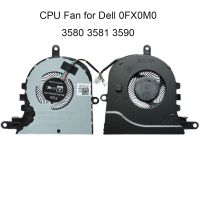 พัดลมคอมพิวเตอร์ FX0M0ใหม่สำหรับ Dell Inspiron 3580 3581ละติจูด3590 E3590 L3590หม้อน้ำพัดลมซีพียู DC28000K9F0Jiachuan CN-0FX0M0