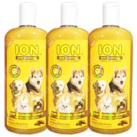 Ion Dog Herbal Shampoo Skin Nourishment Formula 500ml (3 bottles) แชมพู