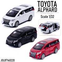 โมเดลรถเหล็ก TOYOTA ALPHARD สเกล 1/32 โตโยต้า อัลพาร์ด เปิด-ปิดประตูได้ ลายละเอียดครบ