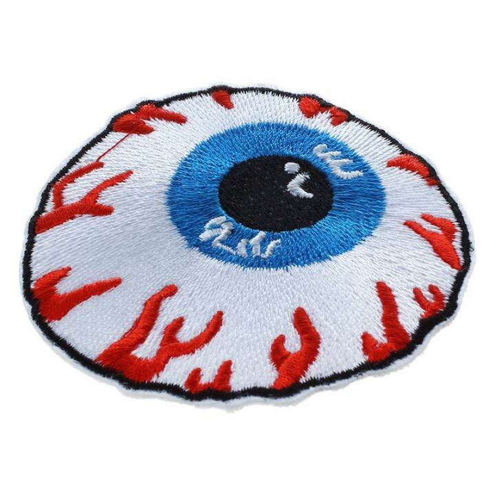 crafts-new-1-pc-eyeball-embroidered-iron-on-applique-motif-patch