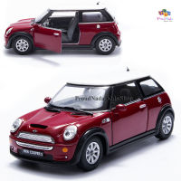 ProudNada Toys ของเล่นเด็ก รถเหล็กโมเดล มินิ คูเปอร์ เอส(มี 4 สี ให้เลือก) 1:28 KINSMART MINI COOPER S