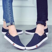 Daily Fashion Men Loafers Leisure Slip on Canvas Shoes Casual Sneakers