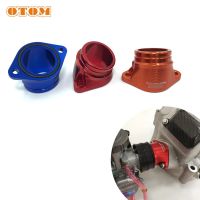 OTOM อะแดปเตอร์ท่อไอดีคาร์บูเรเตอร์ CNC รถจักรยานยนต์ท่อน้ำดีอลูมิเนียมสำหรับ ZONGSHEN 300Cc NC250 AVANTIS BRZ