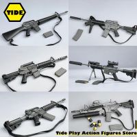 In Stock 1/6 Model Weapons M4 M4A1 M4 SOPMOD M4 M203 XM177 M16 for Collection Fit 12 Action Figure Body