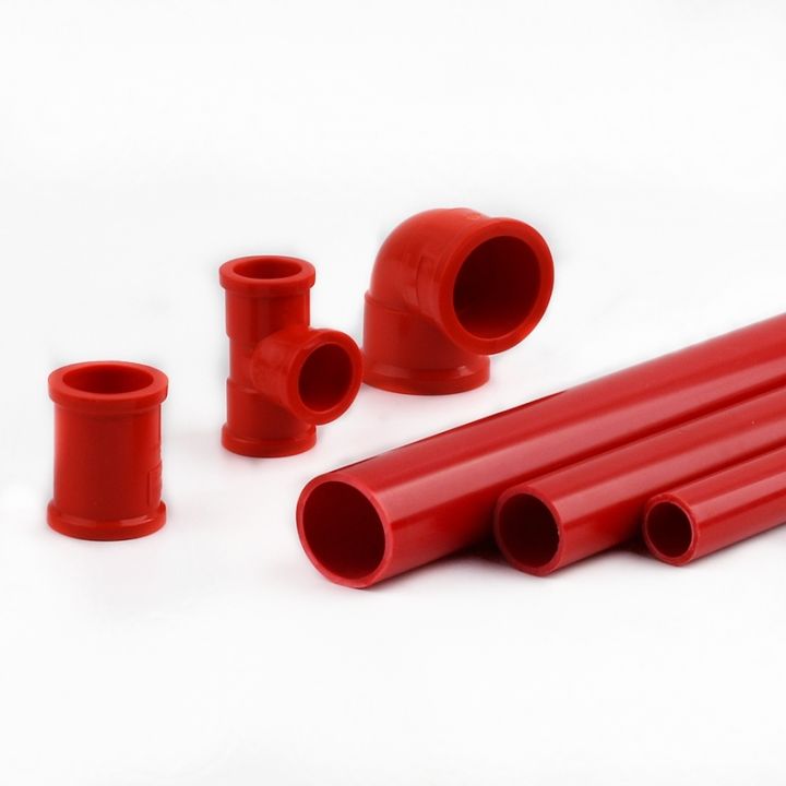 length-50cm-o-d-20-50mm-red-pvc-pipe-home-diy-garden-irrigation-system-aquarium-fish-tank-fittings-water-supply-tube-connector