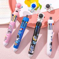 SFHDF ปากกาหลายสีหลายสีสำหรับโรงเรียนแห้งเร็วลายการ์ตูนหลากสีเครื่องเขียนนักเรียนปากกาลูกลื่น S 10ปากกาลูกลื่นสีปากกาลูกลื่น