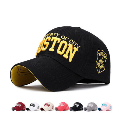 [พร้อมส่ง] ล้างสต๊อก!!! BOSTON cap men หมวกแก๊ป BOSTON หมวกเบาบอล หมวกแฟชั่น สวมใส่สบาย หมวดแก๊ป หมวกกันแดดชาย หมวกฮิปฮอป หมวกแก๊ปเท่ๆ หมวดแก๊ปผู้ชาย