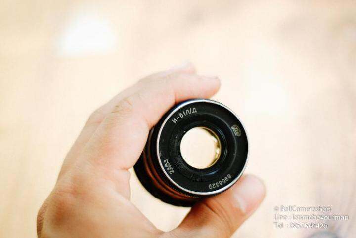 ขายเลนส์รัสเซีย-industar-61-50mm-f2-8-สีดำ-for-nikon-1-mirrorless