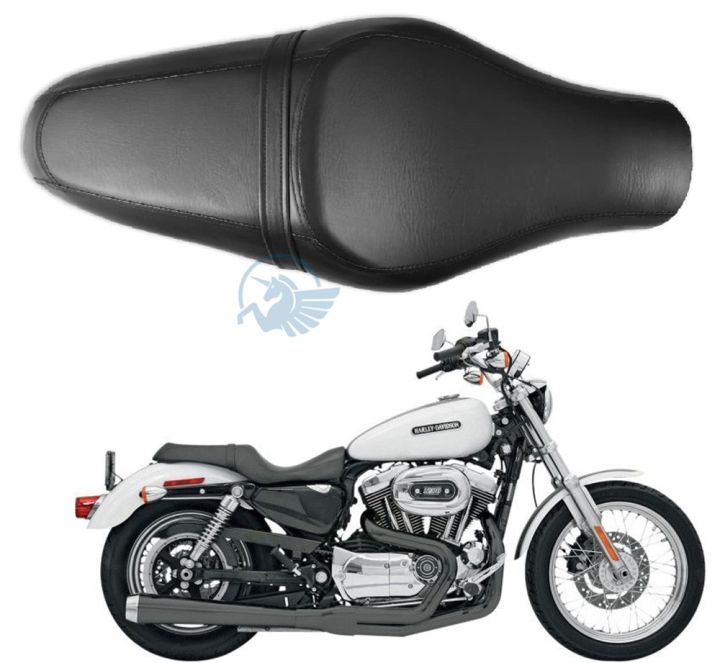 มอเตอร์ไซค์สองที่นั่งสำหรับ-harley-สปอร์ตสเตอร์883เหล็ก-xl883-xl1200-1200-moto-ไดรเวอร์แผ่นเบาะผู้โดยสารด้านหลัง04-15