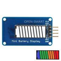 โมดูลแบตเตอรี่หลอดดิจิตอล LED OPEN-SAMRT หน้าจอระดับ4สี10-ชุดหลอดไฟ LED บาร์สำหรับ Arduino