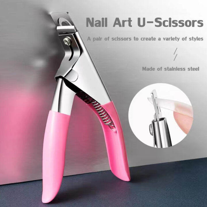 Nail Cutter For Fake Nail Scissors Nail Cutting Tools Ushaped Nail