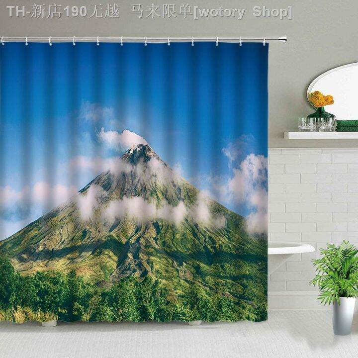 cw-scenery-theme-shower-curtains-japan-mount-landscape-curtain-set