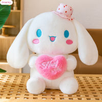 HOONEY คอลเลกชันตกแต่งของขวัญสำหรับเด็กผู้หญิง,ตุ๊กตาหนานุ่ม Cinnamoroll น่ารักเหมือนจริงตุ๊กตาสตัฟขนนุ่มสบายตุ๊กตาหนานุ่ม