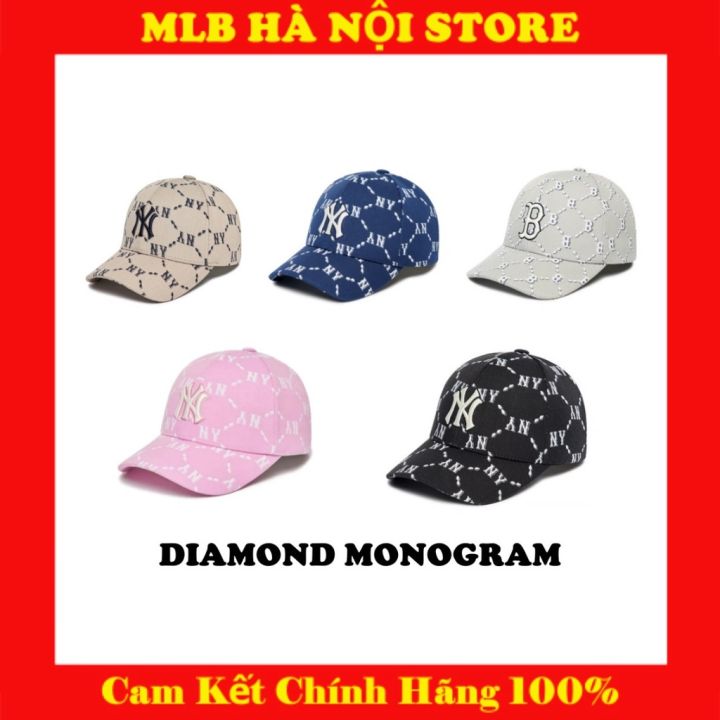 Áo khoác MLB Diamond Monogram Color Jacquard Windbreaker New York Yankees  3AWJM022450CRS