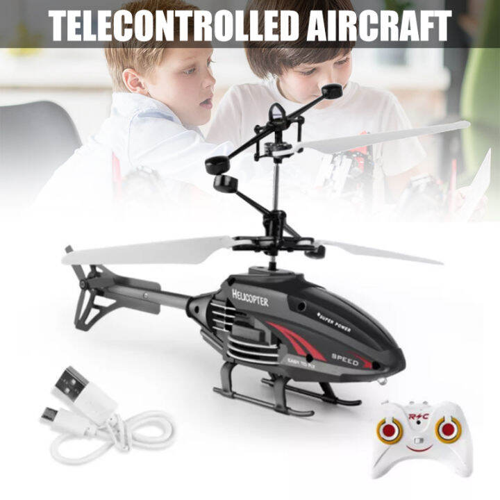 ASM Mini Helicopter Remote Control Flying Toys Rechargeable Infrared