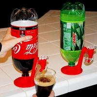 HOTAutomatic Upside Down Cola Beverage Bottle Drinking Fountain Water Dispenser