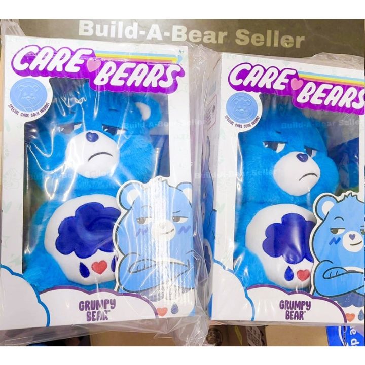 usa-พร้อมส่ง-ตุ๊กตาแคร์แบร์-care-bears-รุ่นมีเหรียญ-สินค้านำเข้าจากอเมริกา-carebears-grumpy-bear