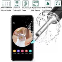 WIFI Smart Visual Ear Sticks Endoscope 3.0mm Mini Camera Earpick Ear Cleaner Wireless Otoscope Health Care Ear Wax Cleaning