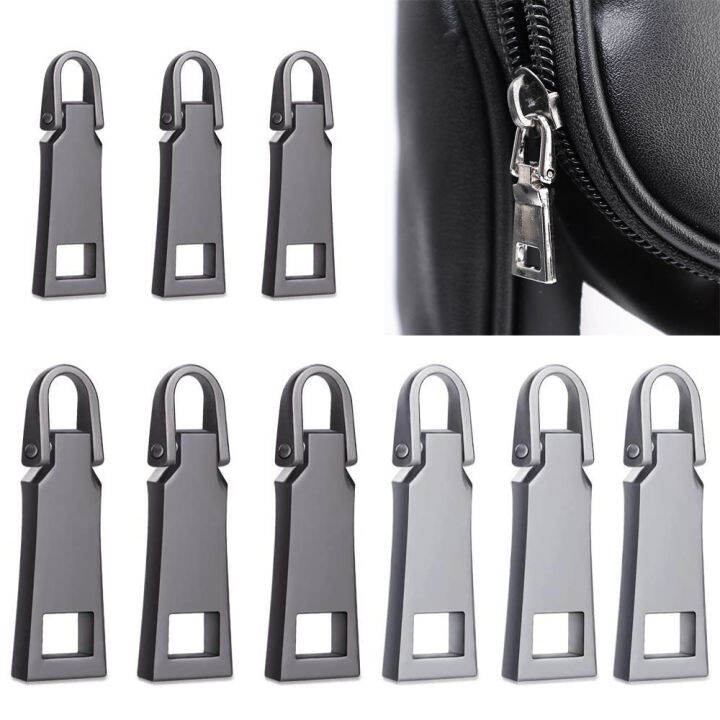 5pcs Replacement Zipper Head DIY Toolfree Removable Zipper Puller for