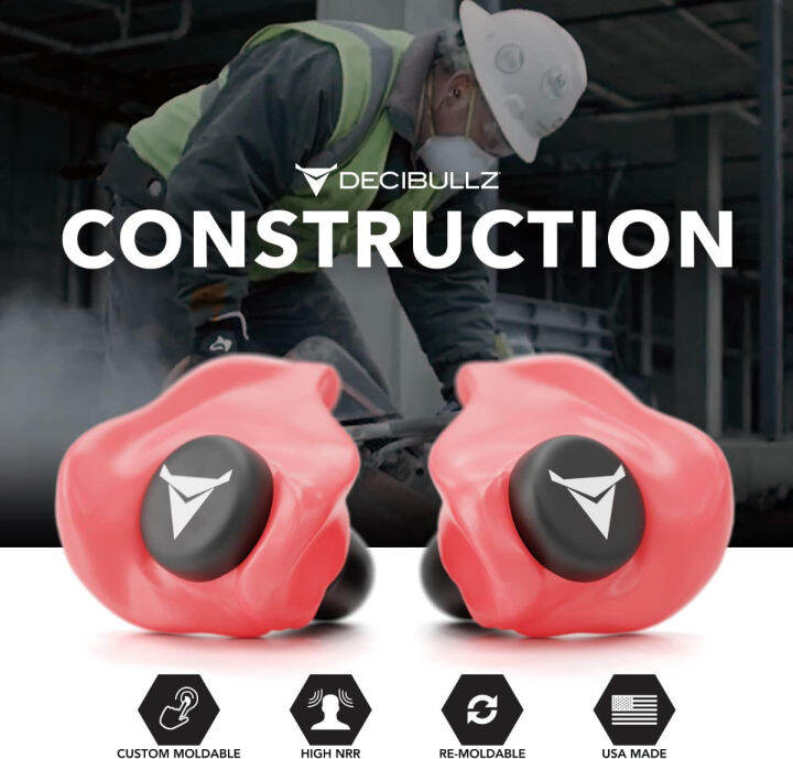 decibullz-custom-molded-earplugs-31db-highest-nrr-comfortable-hearing-protection-for-shooting-travel-swimming-work-and-concerts-red